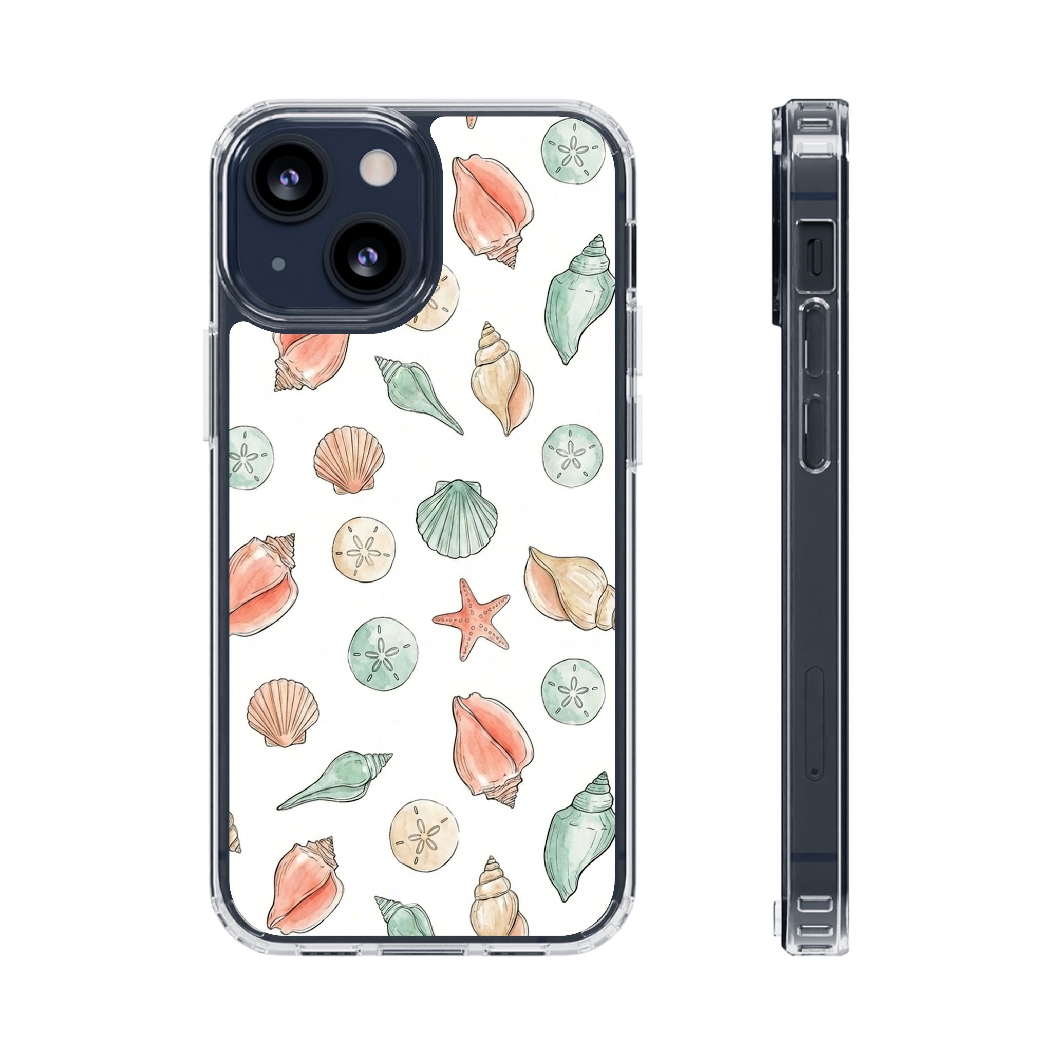 Seaside Sketch Summer Phone Case - Image 4