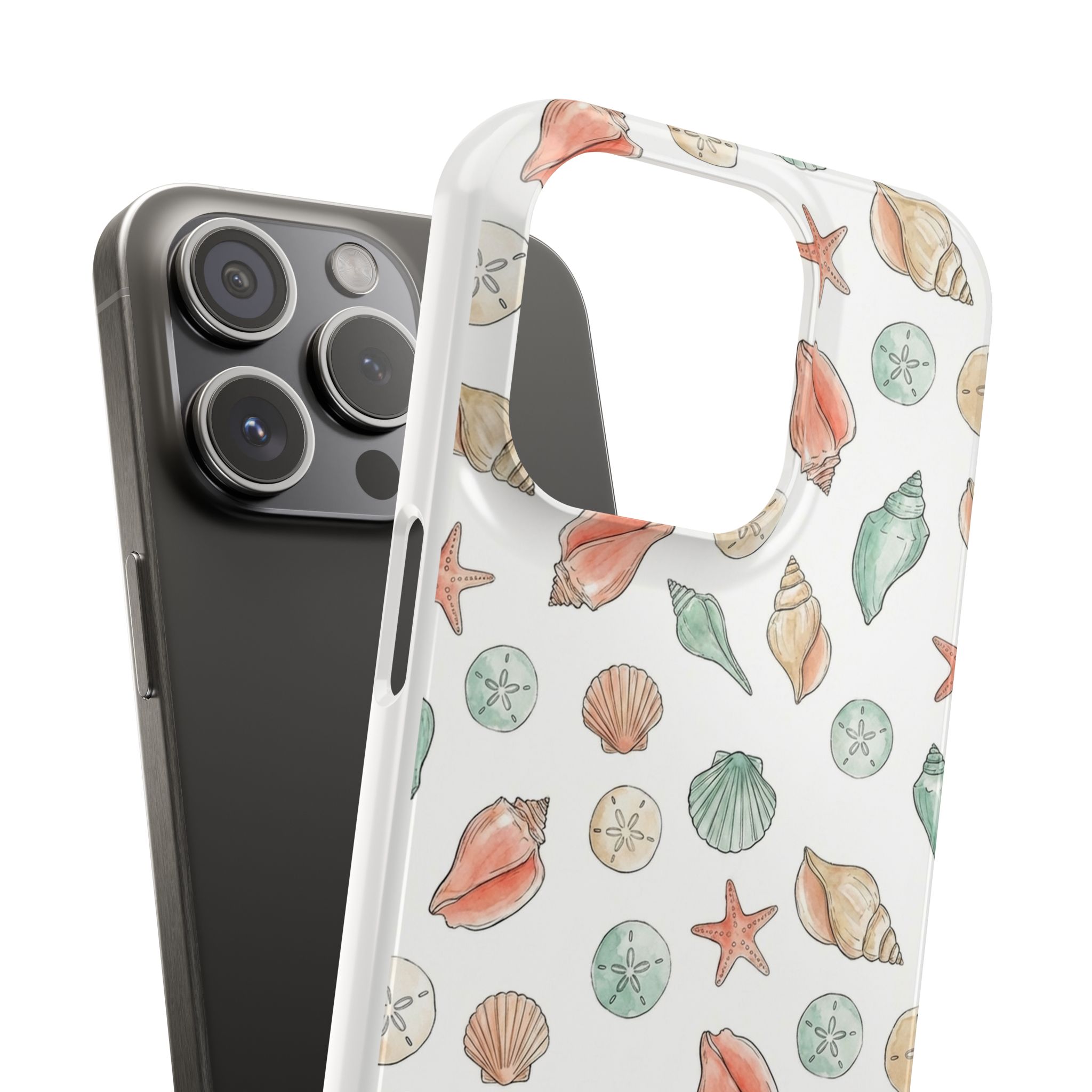 Seaside Sketch Summer Phone Case - Image 24
