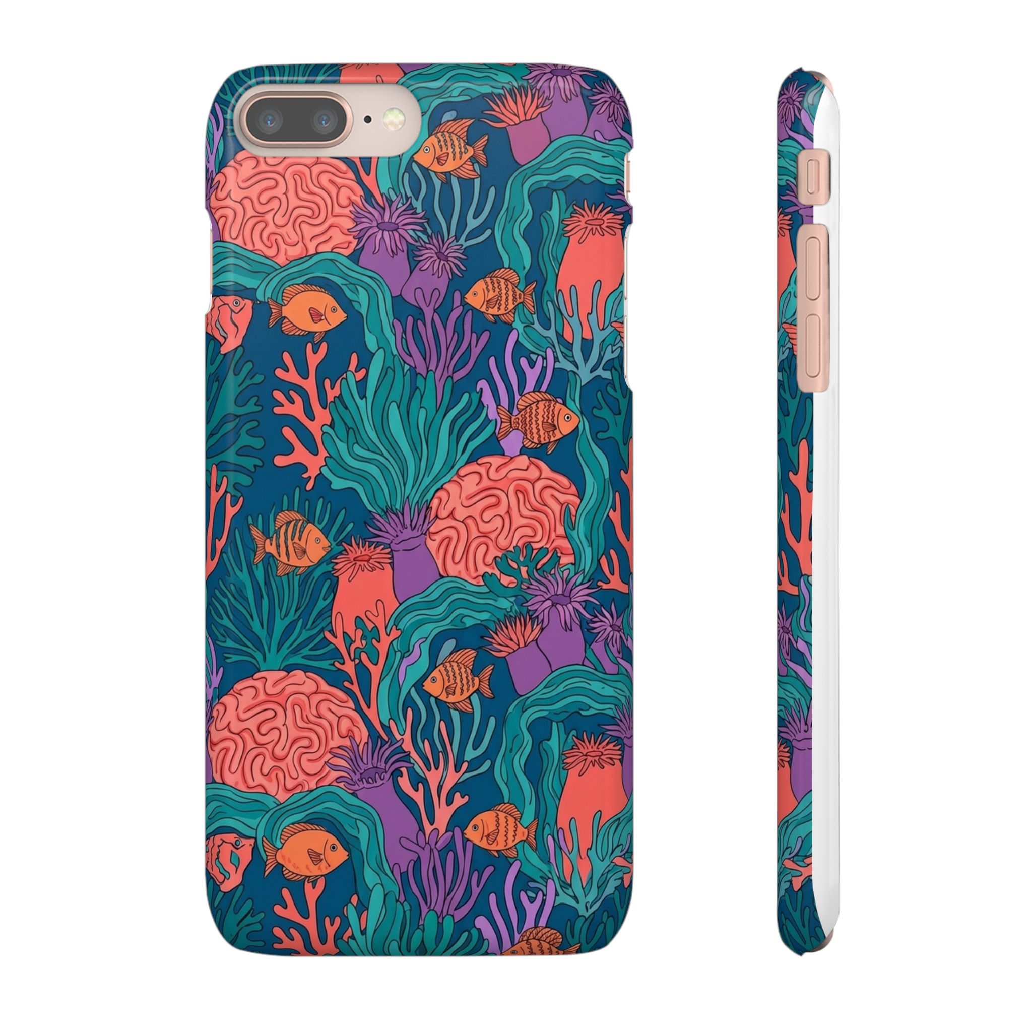 Coral Bloom Summer Phone Case - Image 5