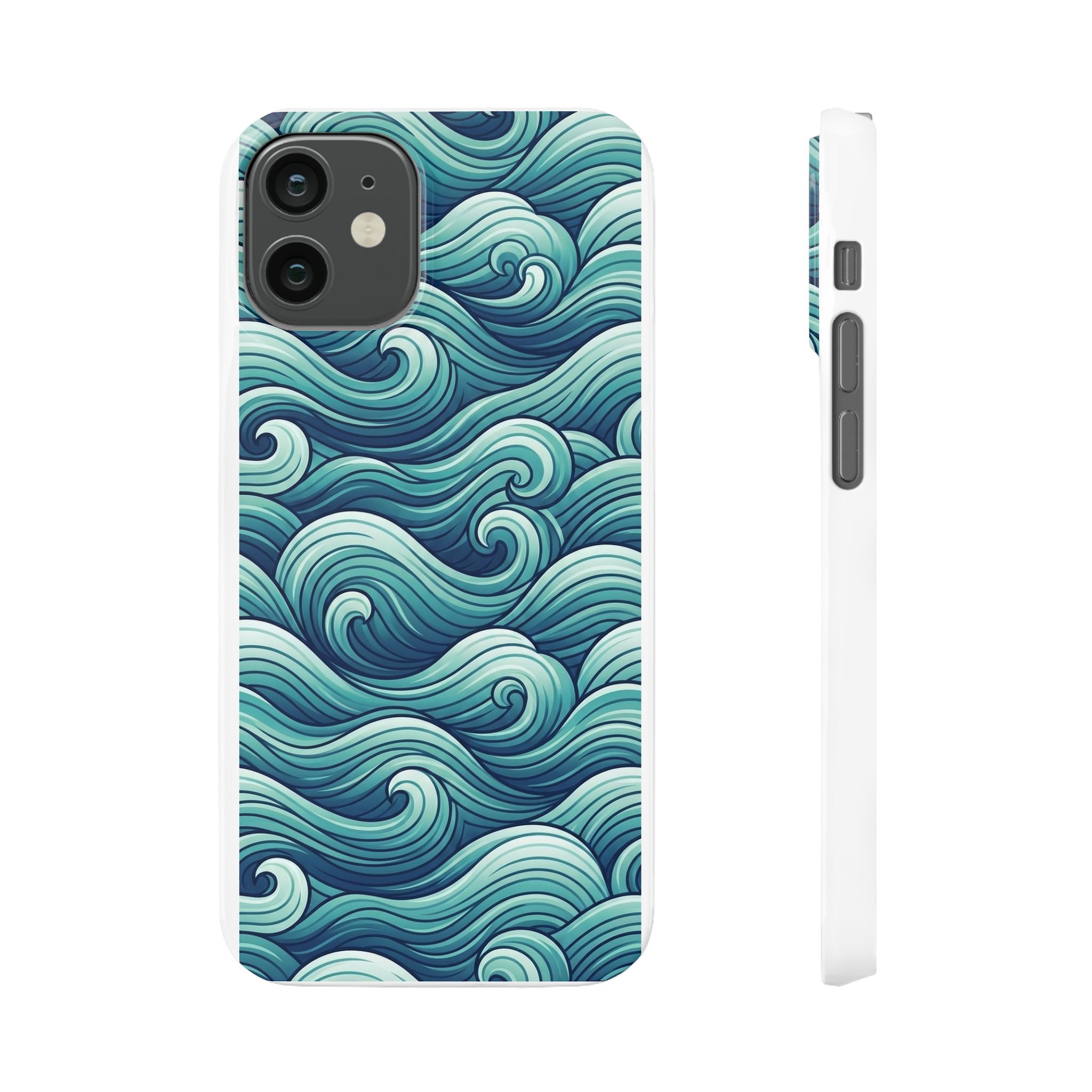 Aqua Flow Summer Phone Case - Image 11
