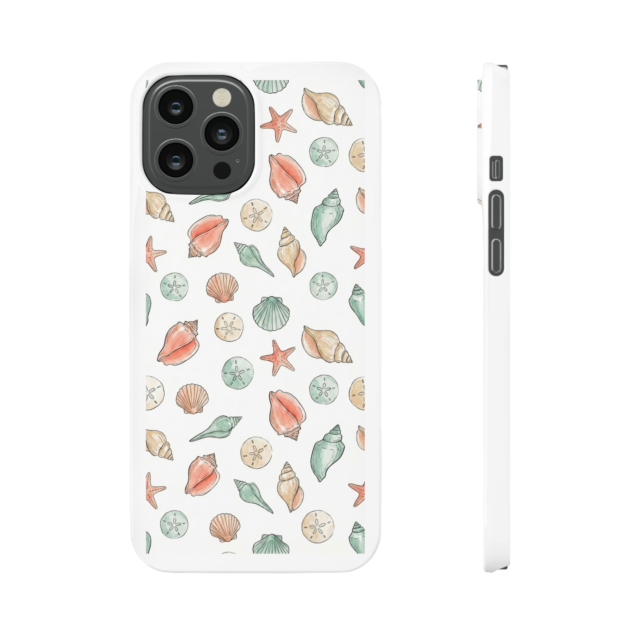 Seaside Sketch Summer Phone Case - Image 15