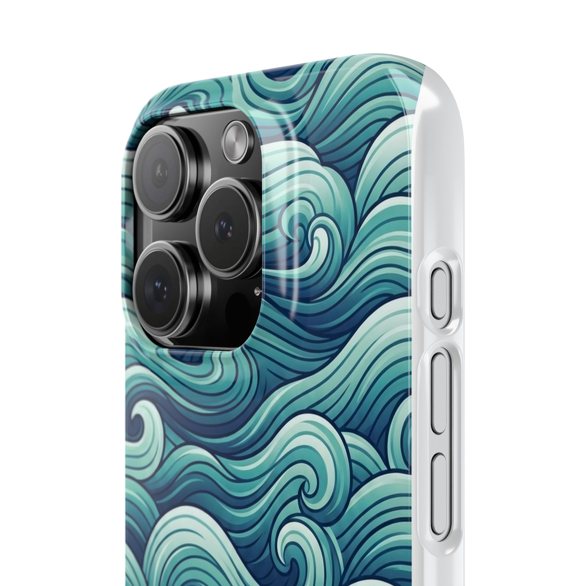 Aqua Flow Summer Phone Case - Image 40