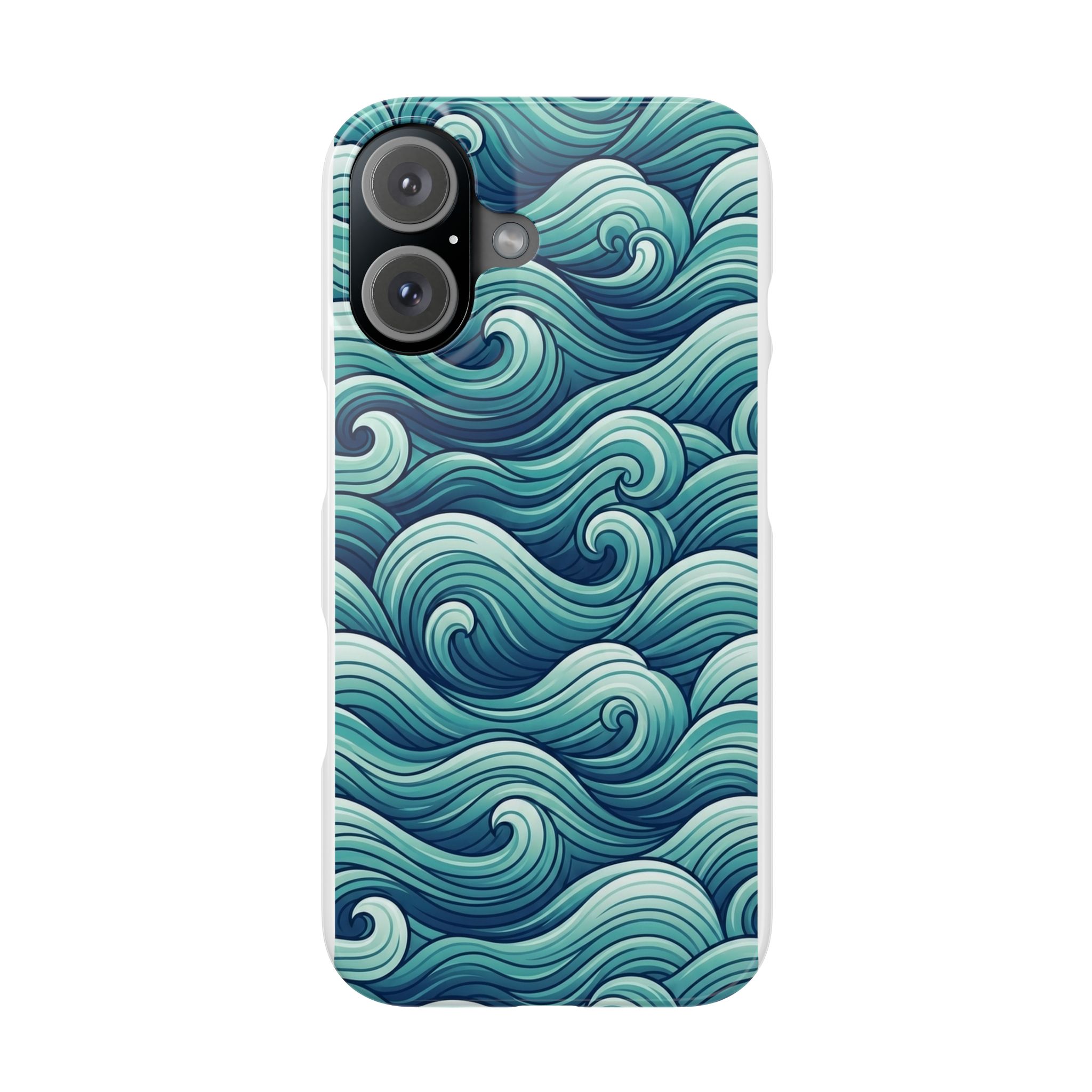 Aqua Flow Summer Phone Case - Image 33