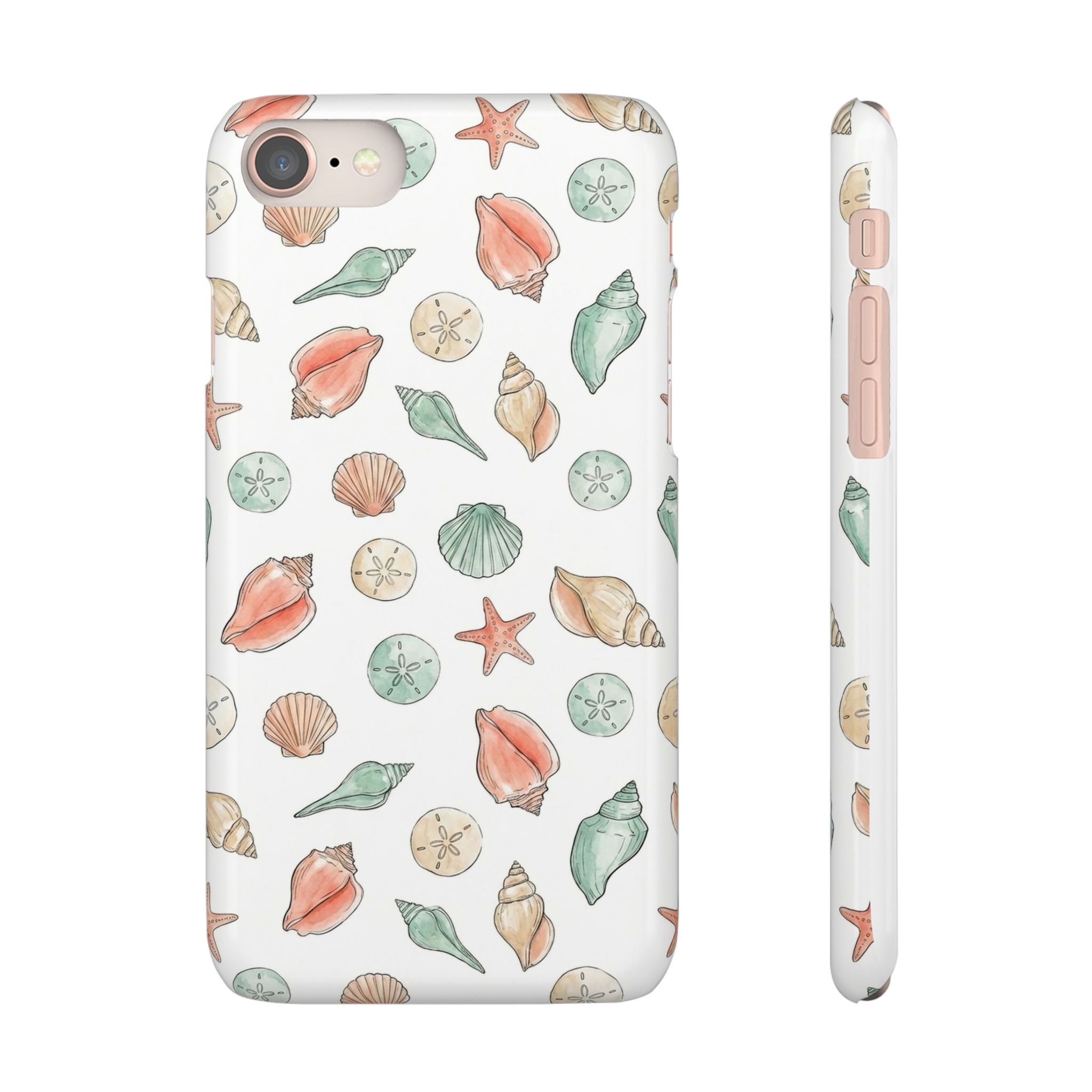 Seaside Sketch Summer Phone Case