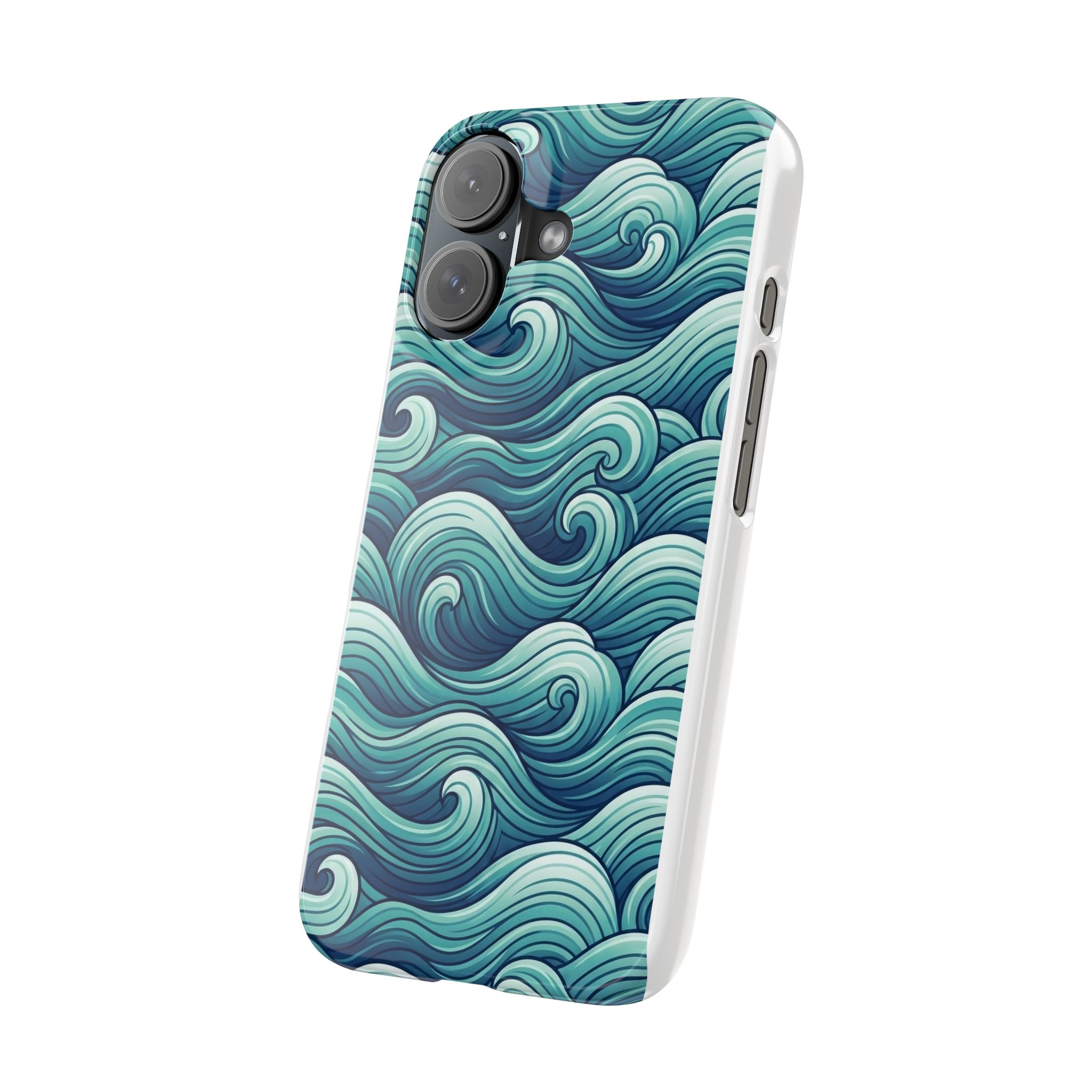 Aqua Flow Summer Phone Case - Image 34