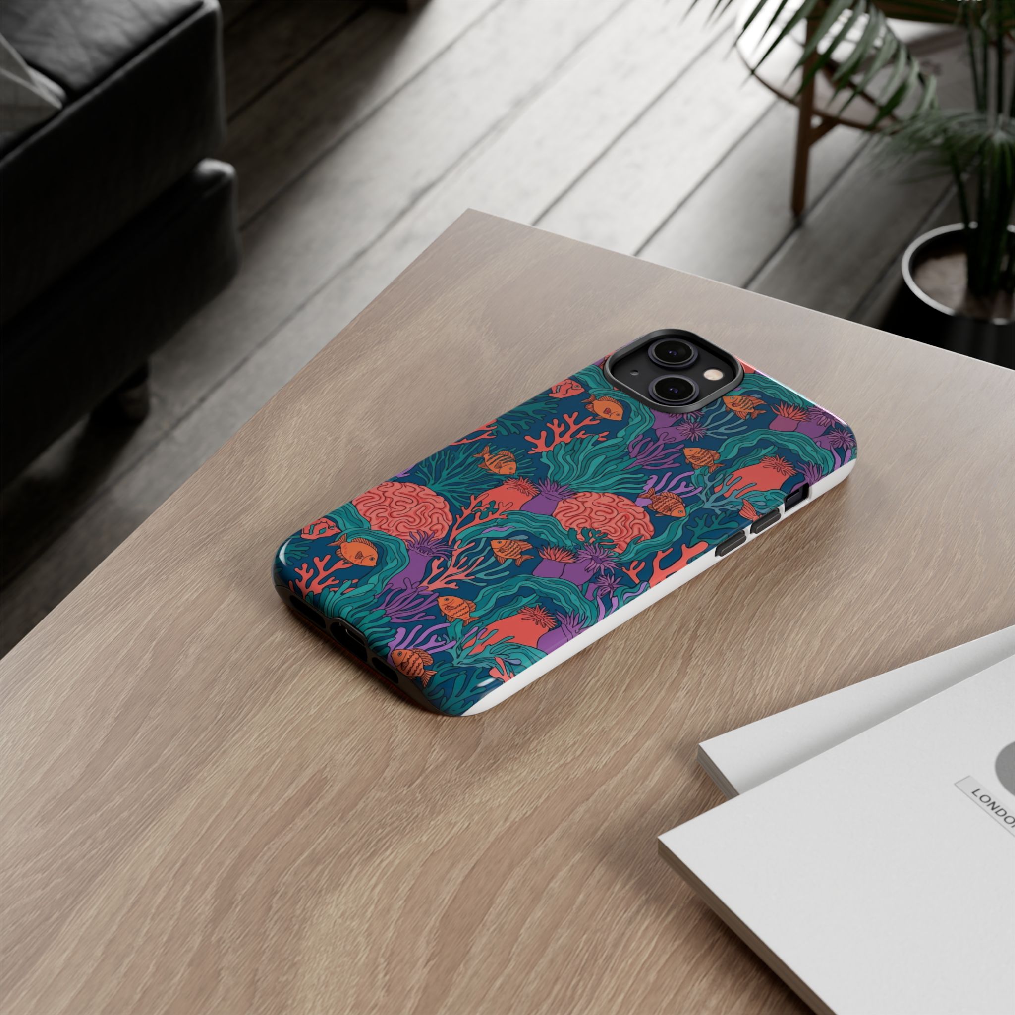 Coral Bloom Summer Phone Case - Image 100