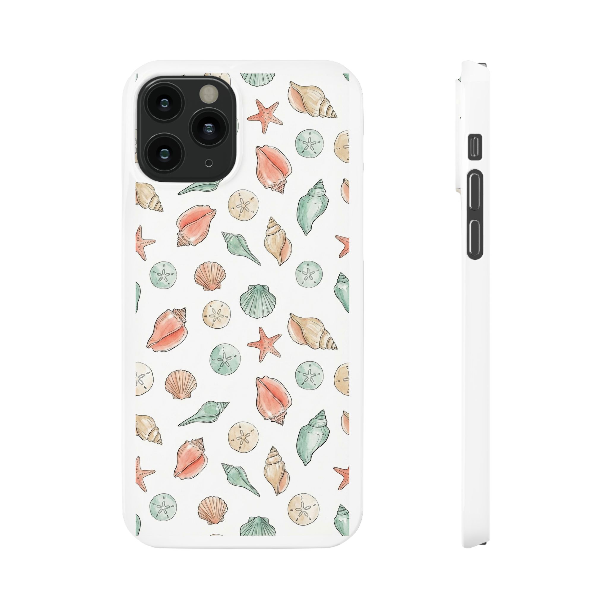Seaside Sketch Summer Phone Case - Image 13