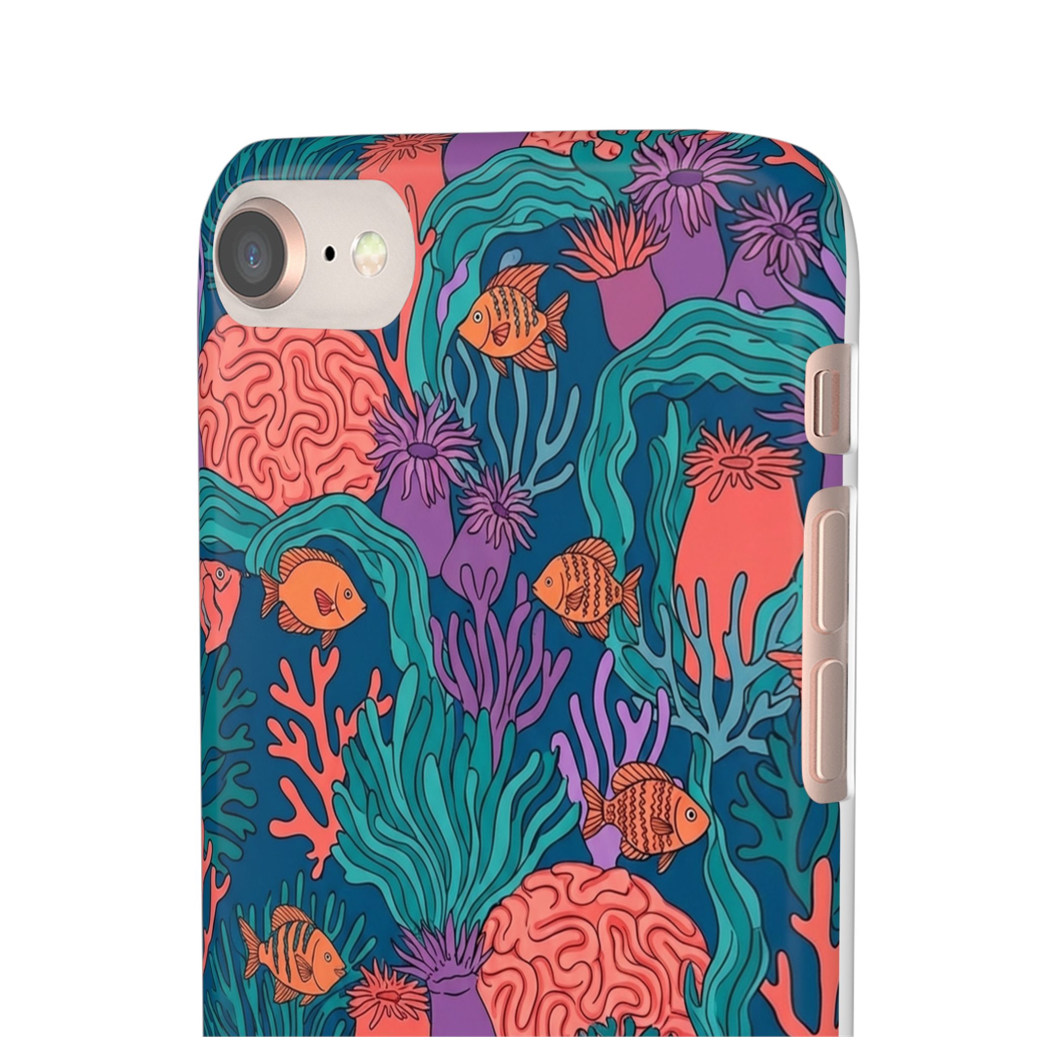 Coral Bloom Summer Phone Case - Image 2