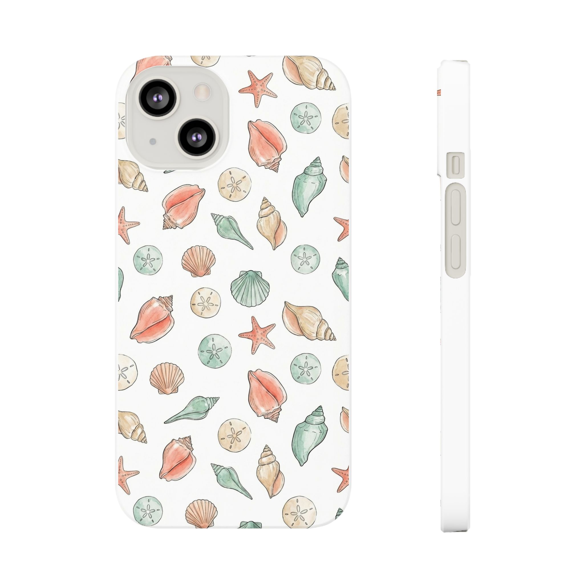 Seaside Sketch Summer Phone Case