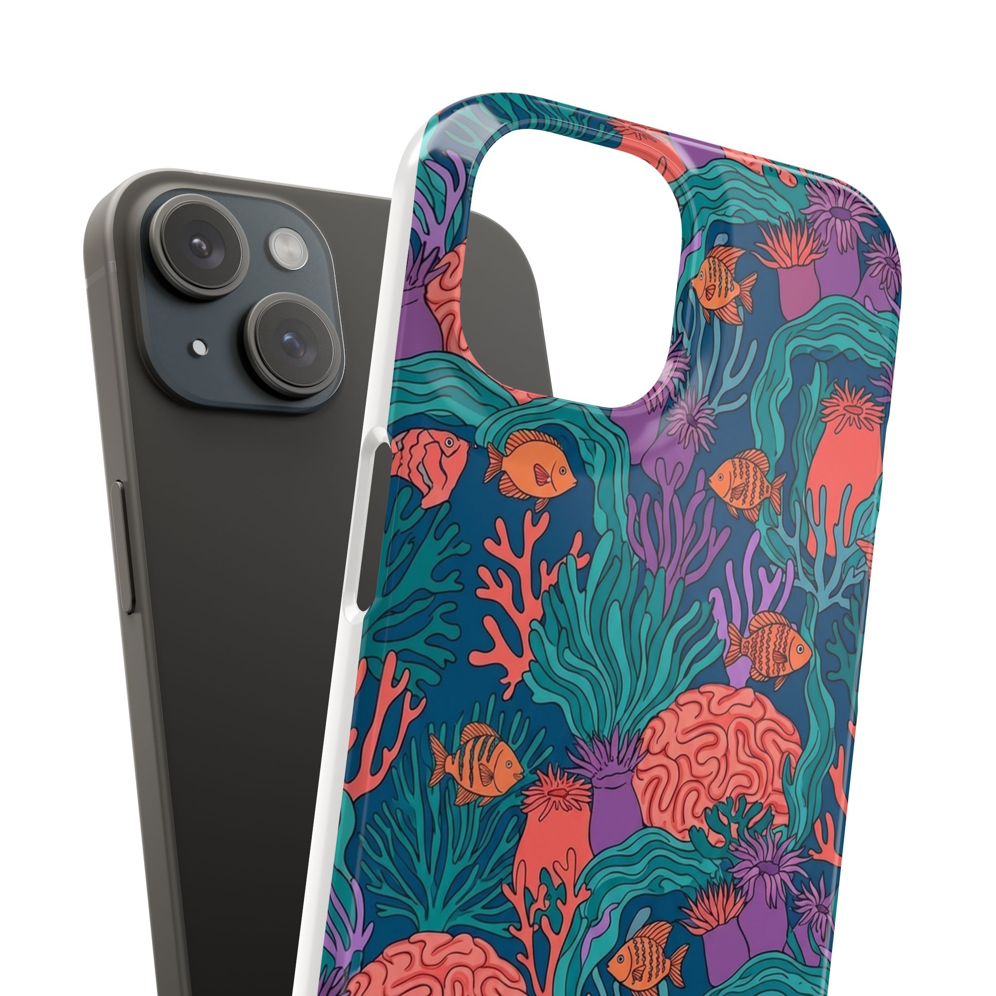 Coral Bloom Summer Phone Case - Image 154