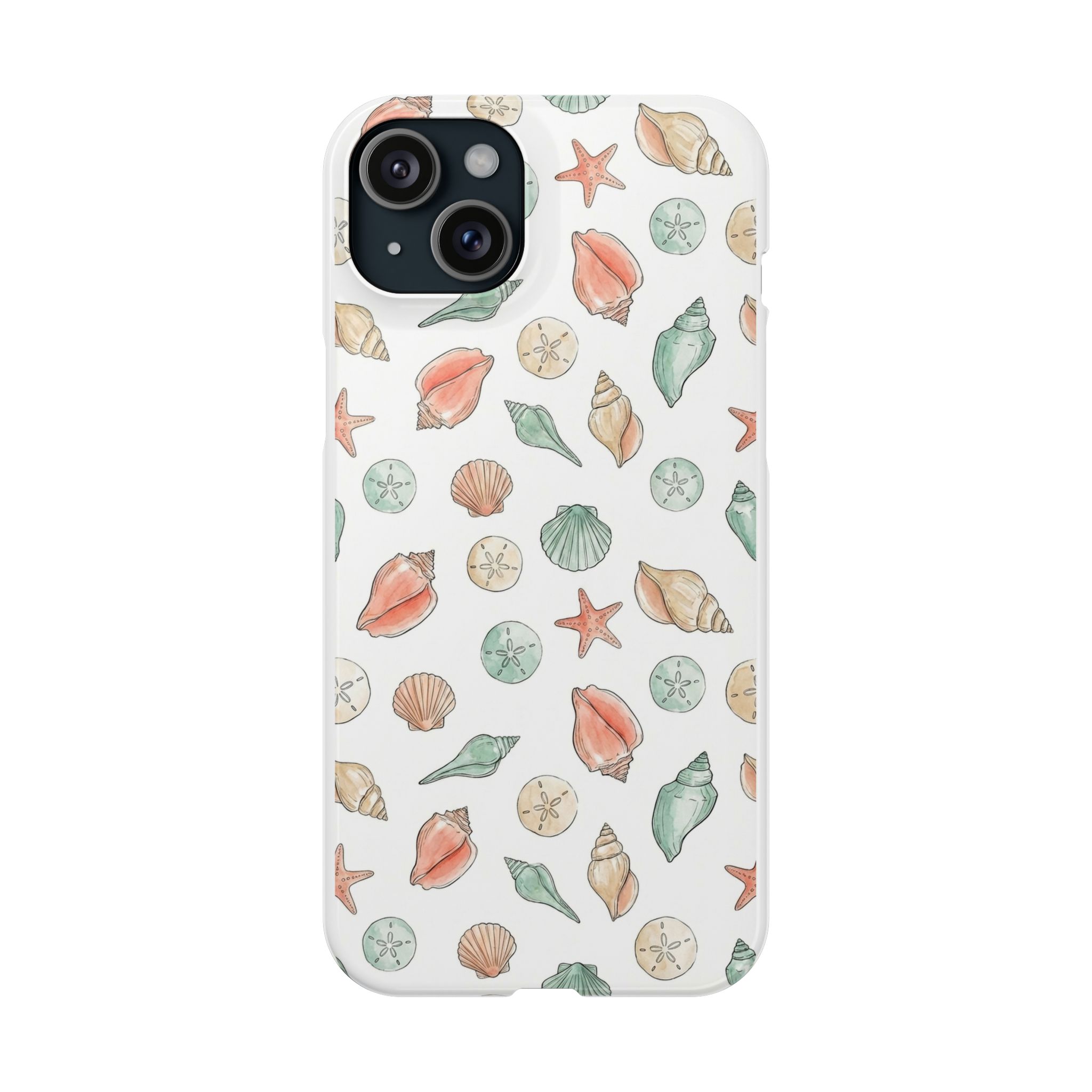 Seaside Sketch Summer Phone Case - Image 25