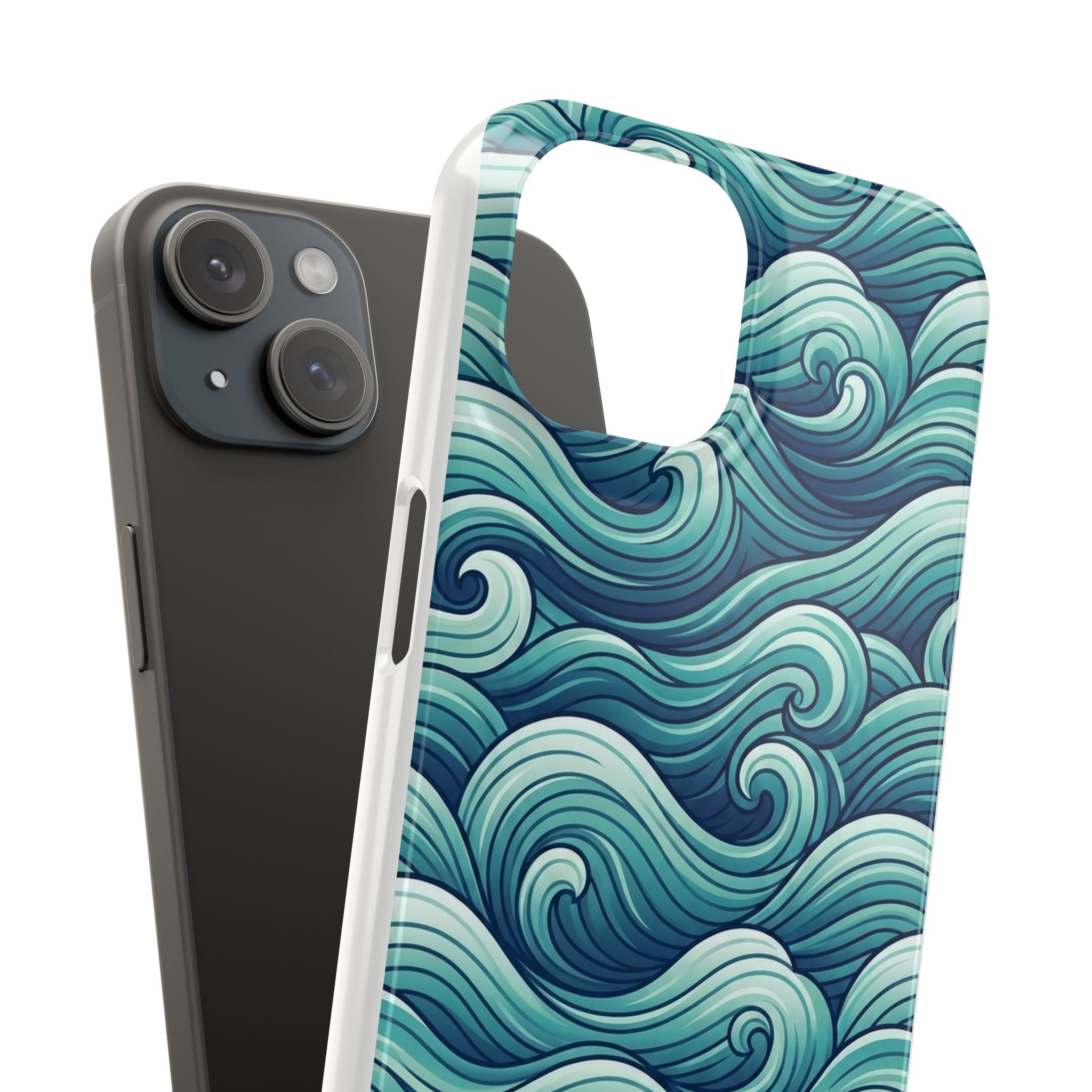 Aqua Flow Summer Phone Case - Image 20