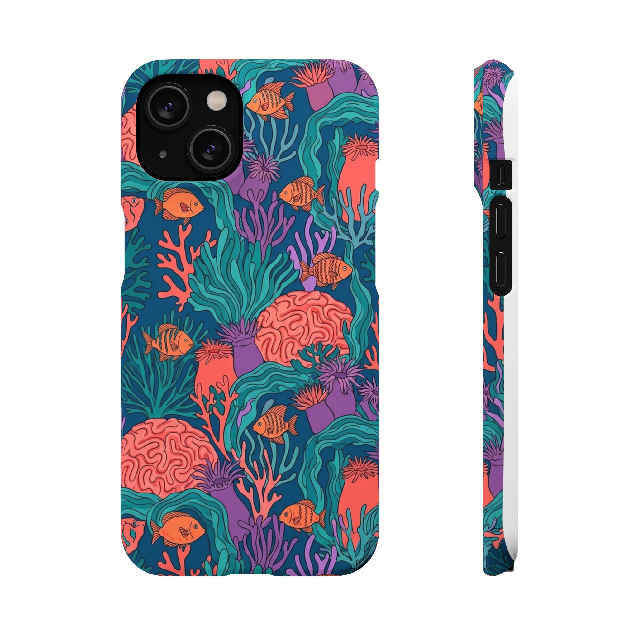 Coral Bloom Summer Phone Case - Image 114