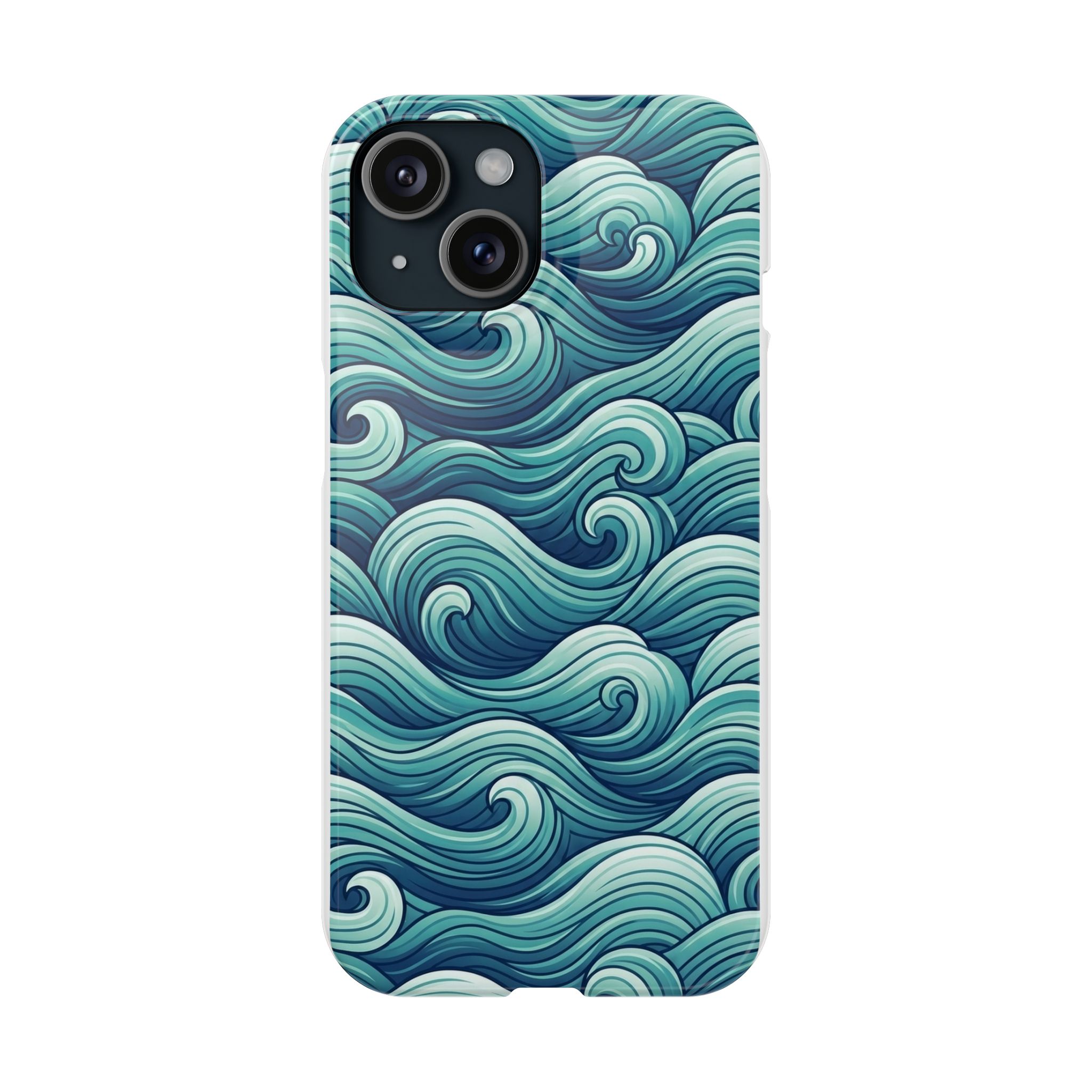 Aqua Flow Summer Phone Case - Image 17