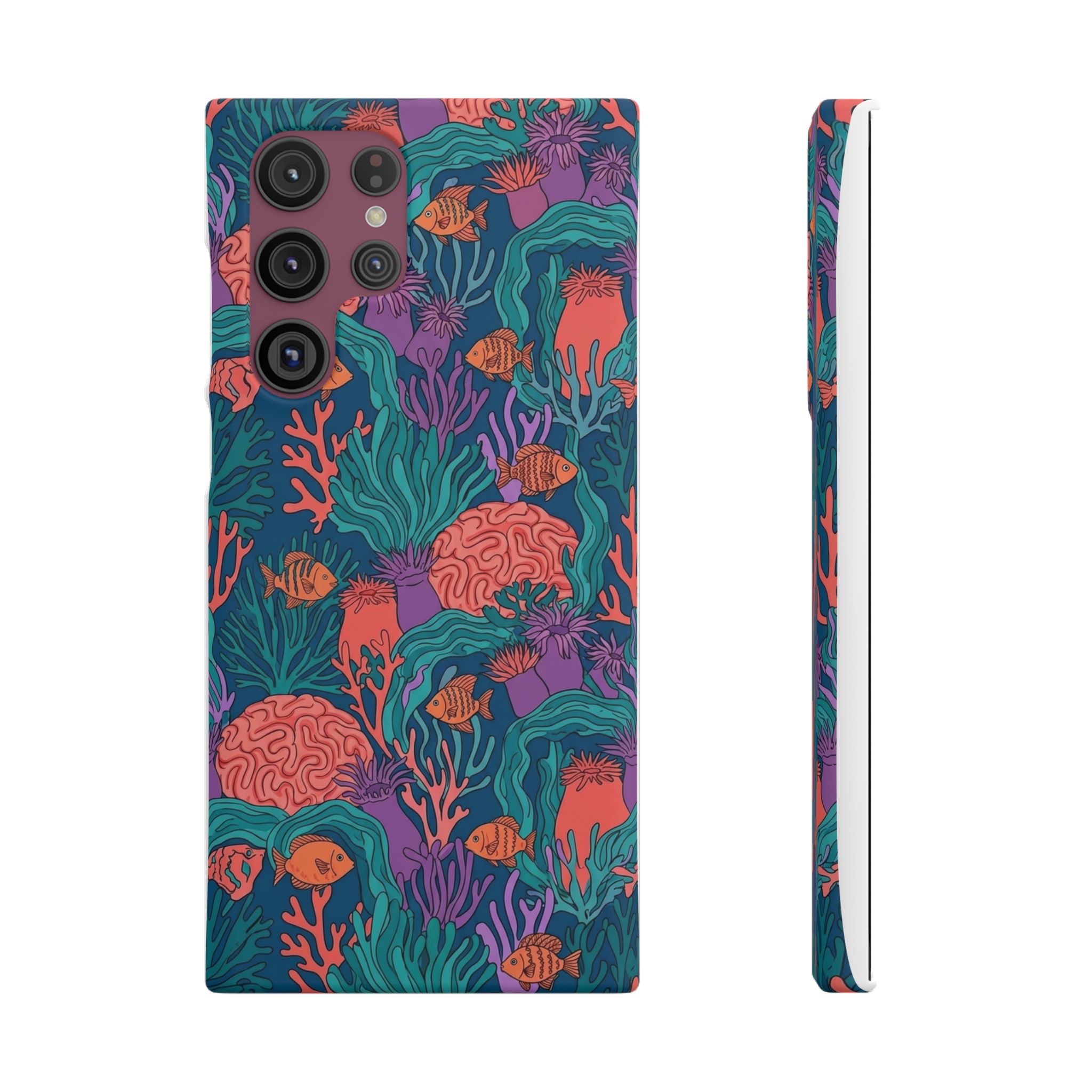 Coral Bloom Summer Phone Case - Image 110