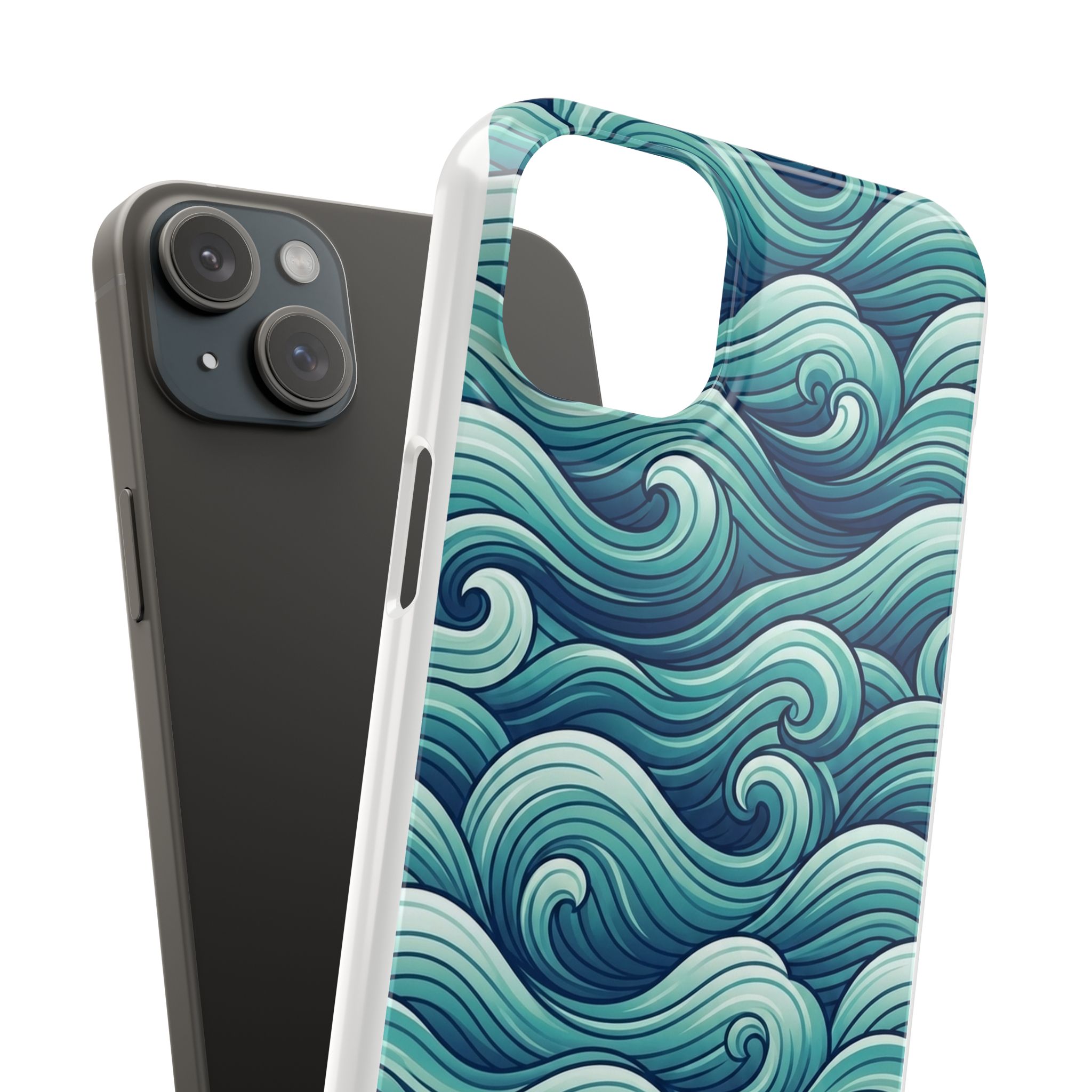 Aqua Flow Summer Phone Case - Image 28