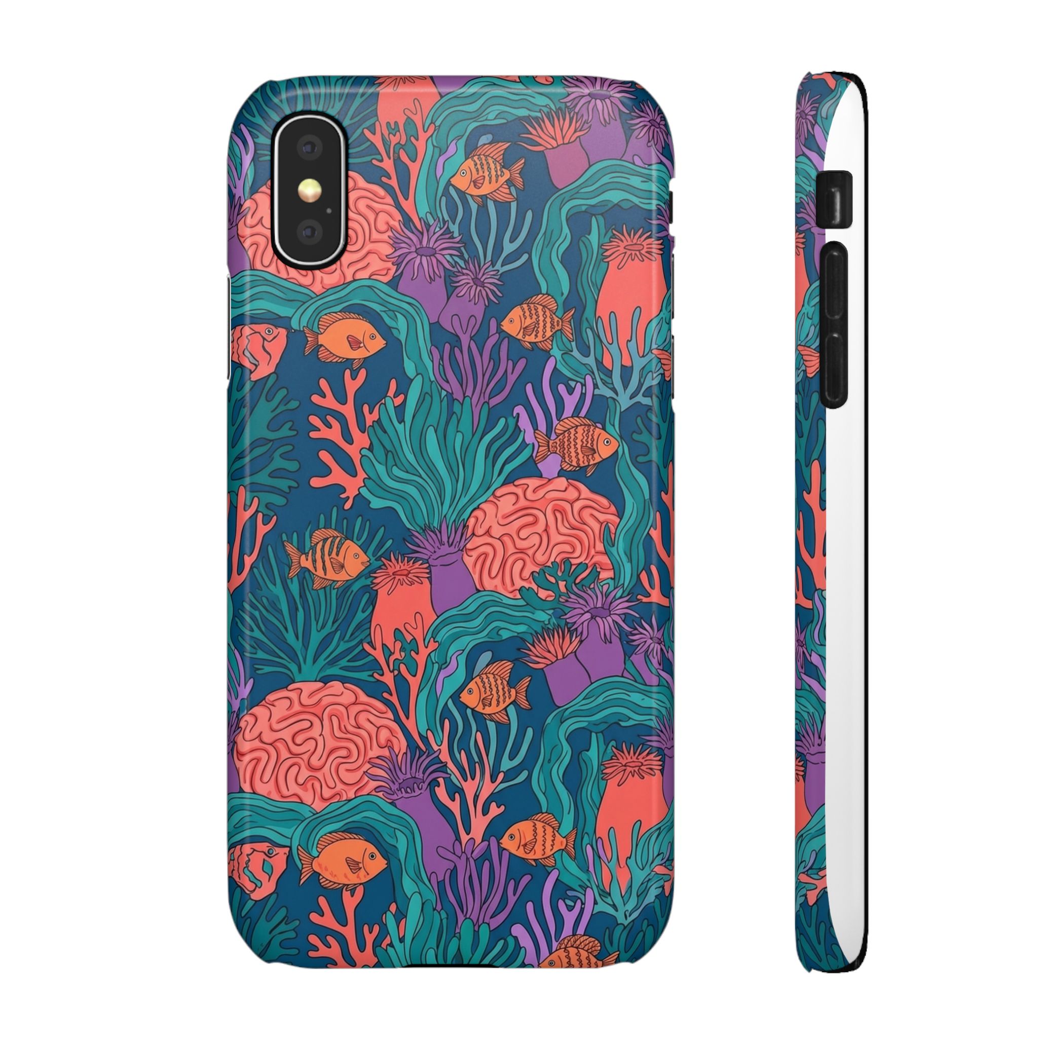 Coral Bloom Summer Phone Case - Image 9