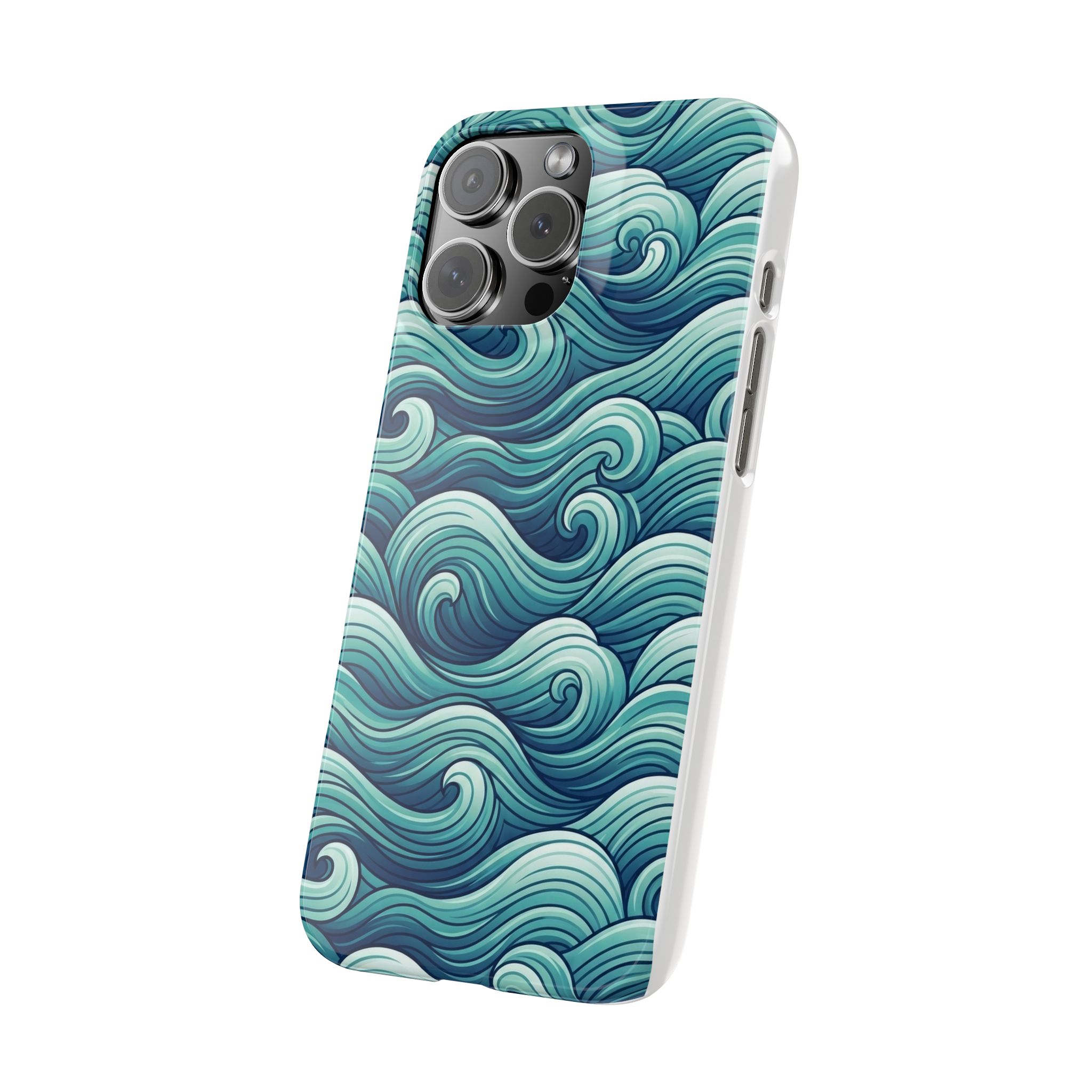 Aqua Flow Summer Phone Case - Image 46