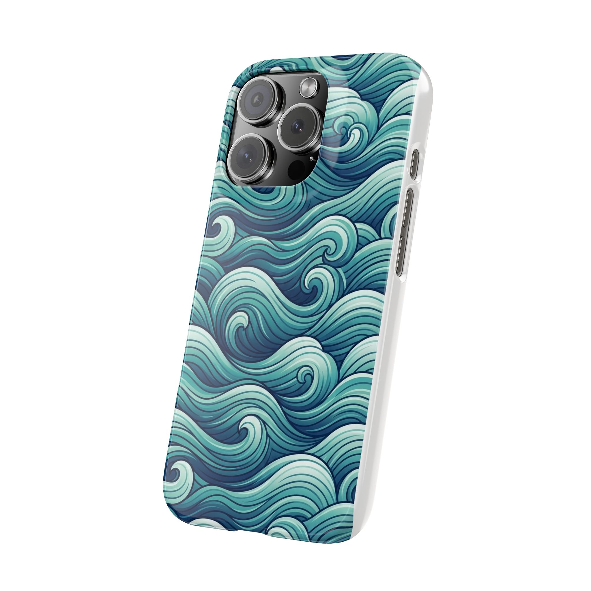 Aqua Flow Summer Phone Case - Image 38