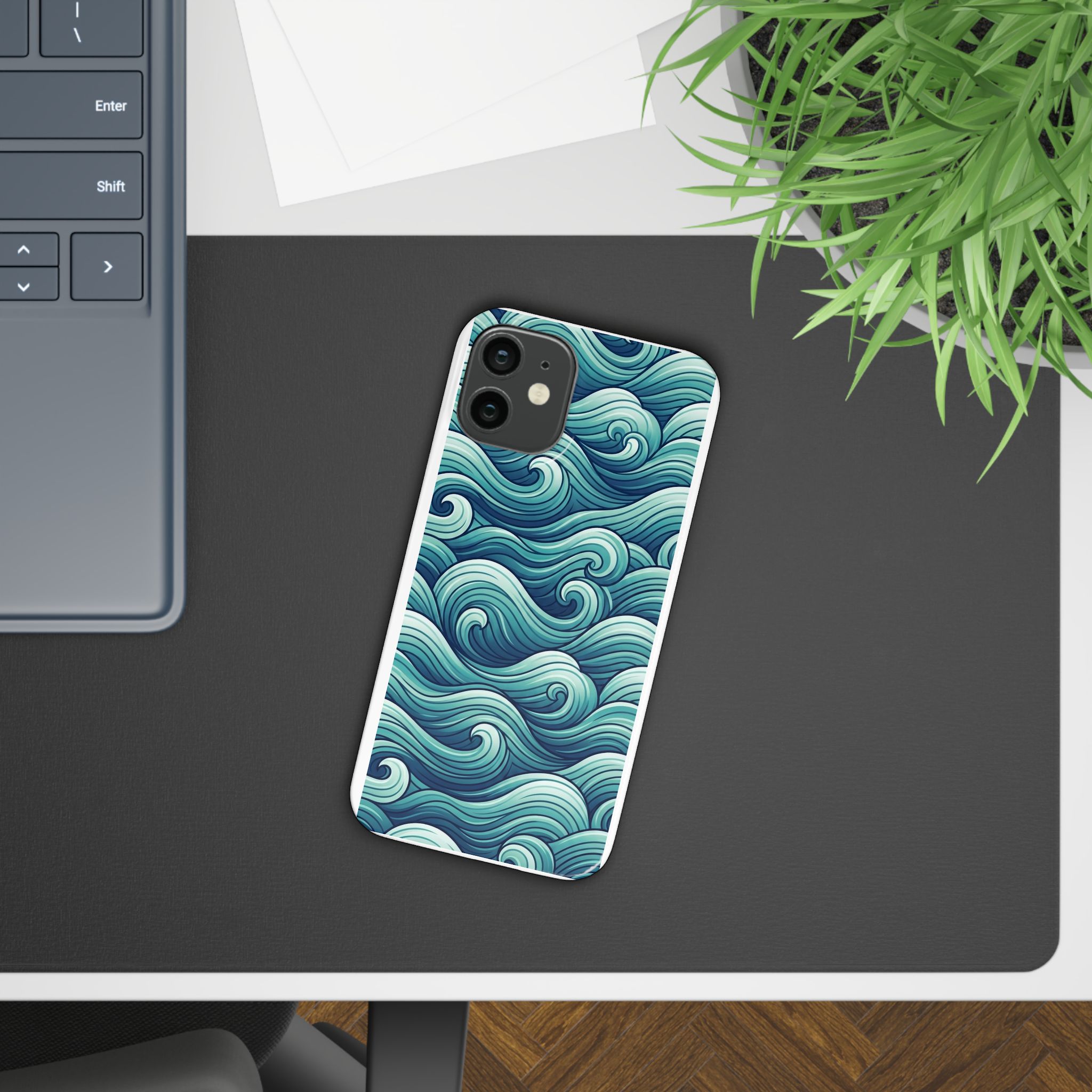 Aqua Flow Summer Phone Case - Image 12