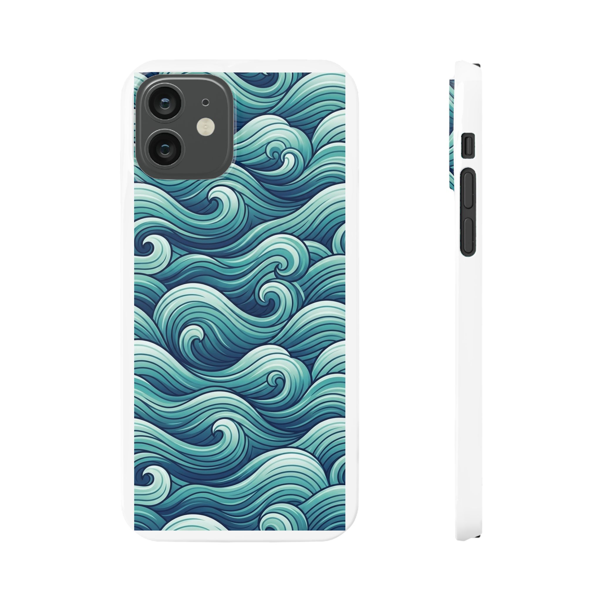 Aqua Flow Summer Phone Case - Image 9