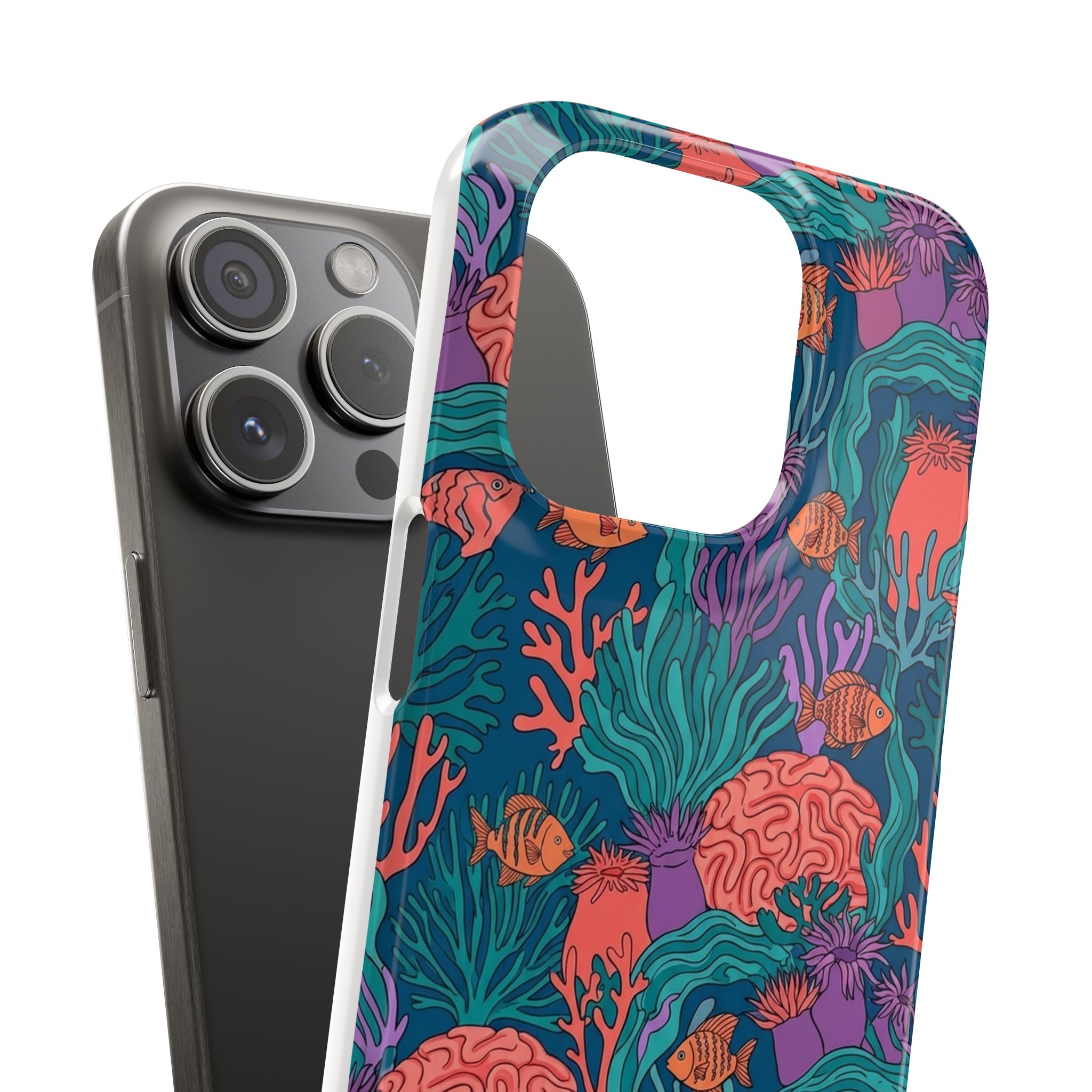 Coral Bloom Summer Phone Case - Image 160