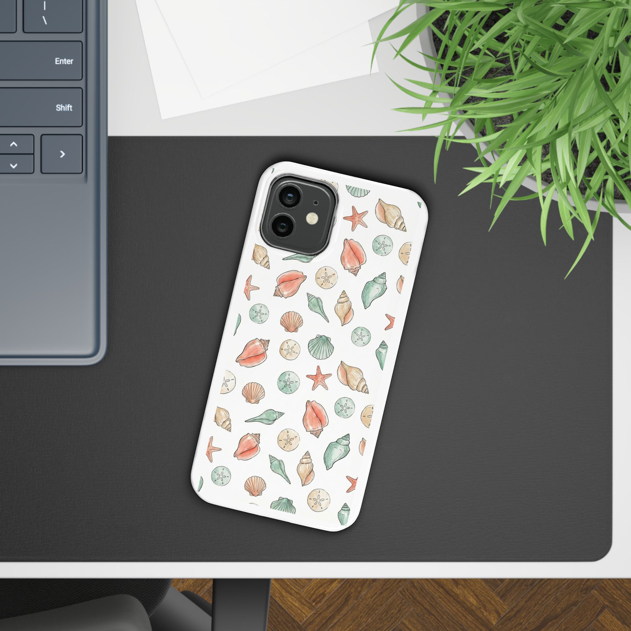 Seaside Sketch Summer Phone Case - Image 10