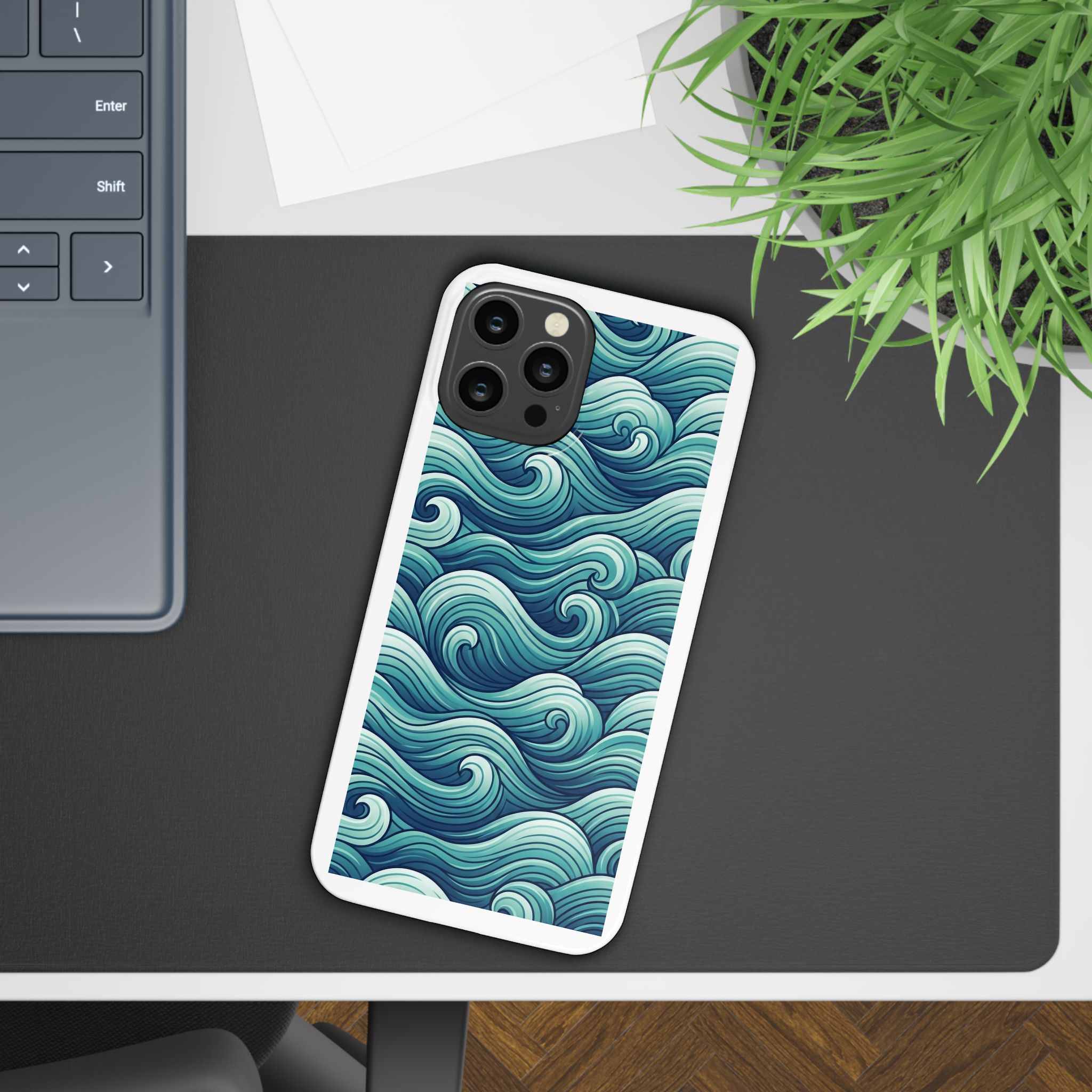 Aqua Flow Summer Phone Case - Image 16