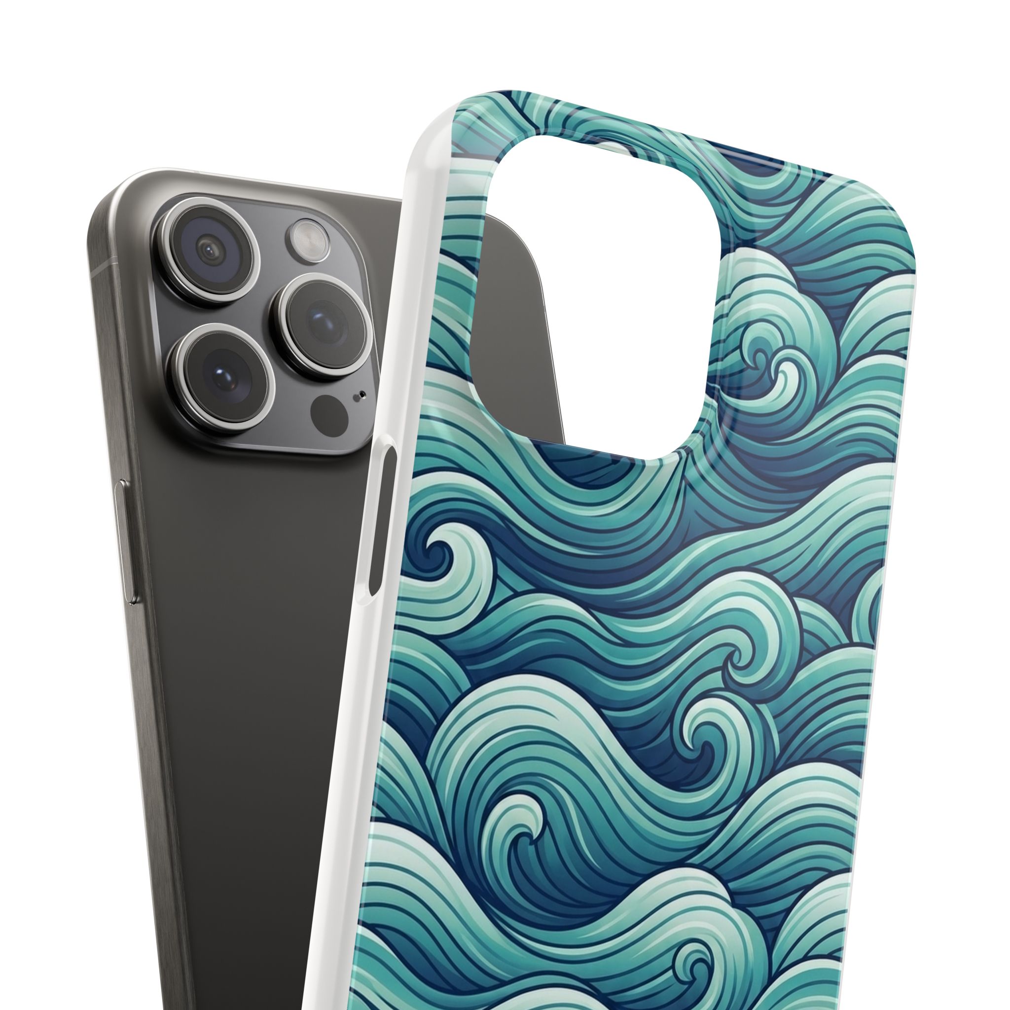 Aqua Flow Summer Phone Case - Image 32