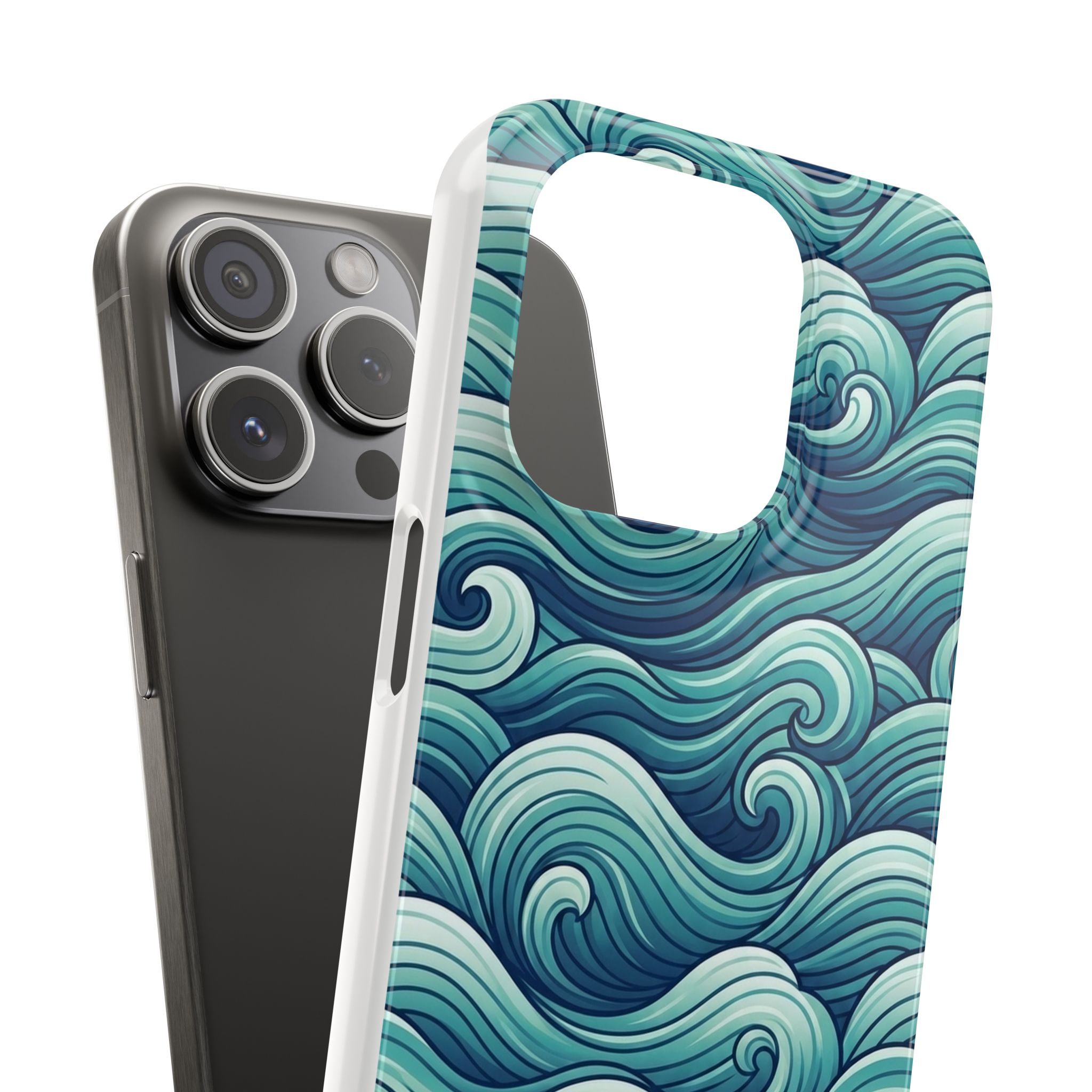 Aqua Flow Summer Phone Case - Image 24